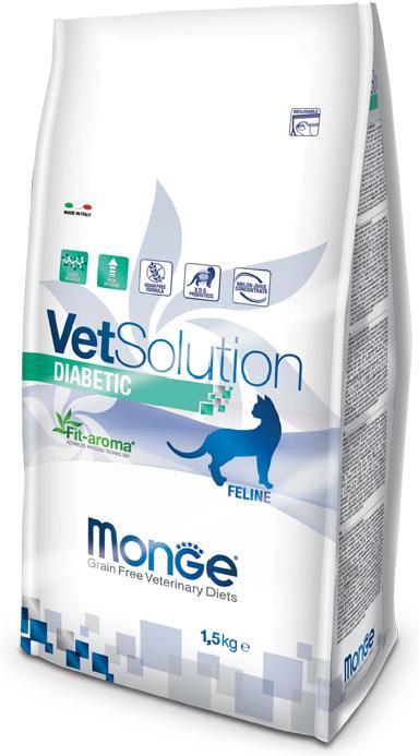 ''VetSolution Diabetic'' բժշկական կեր կատուների համար 1,5 կգ