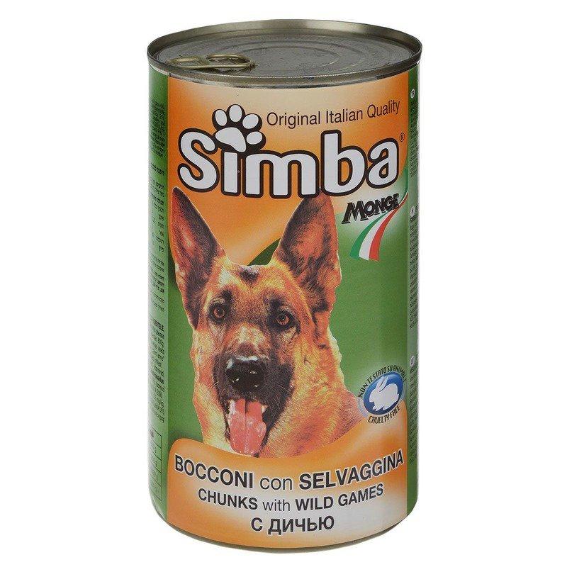 Պահածոյացված կեր շների  համար '' Simba''  415գ
