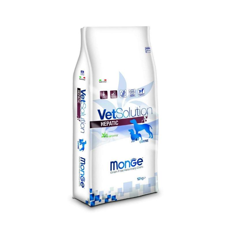 VetSolution Hepatic (լյարդային) բժշկական չոր կեր շների համար (12 կգ)