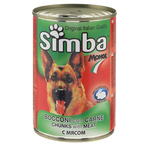 Պահածոյացված կեր շների  համար '' Simba''  415գ